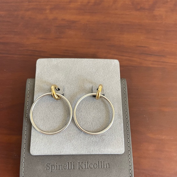 Spinelli Kilcollin Jewelry - Spinellikilcollin 18k yellow gold and silver Casseus SG earrings
